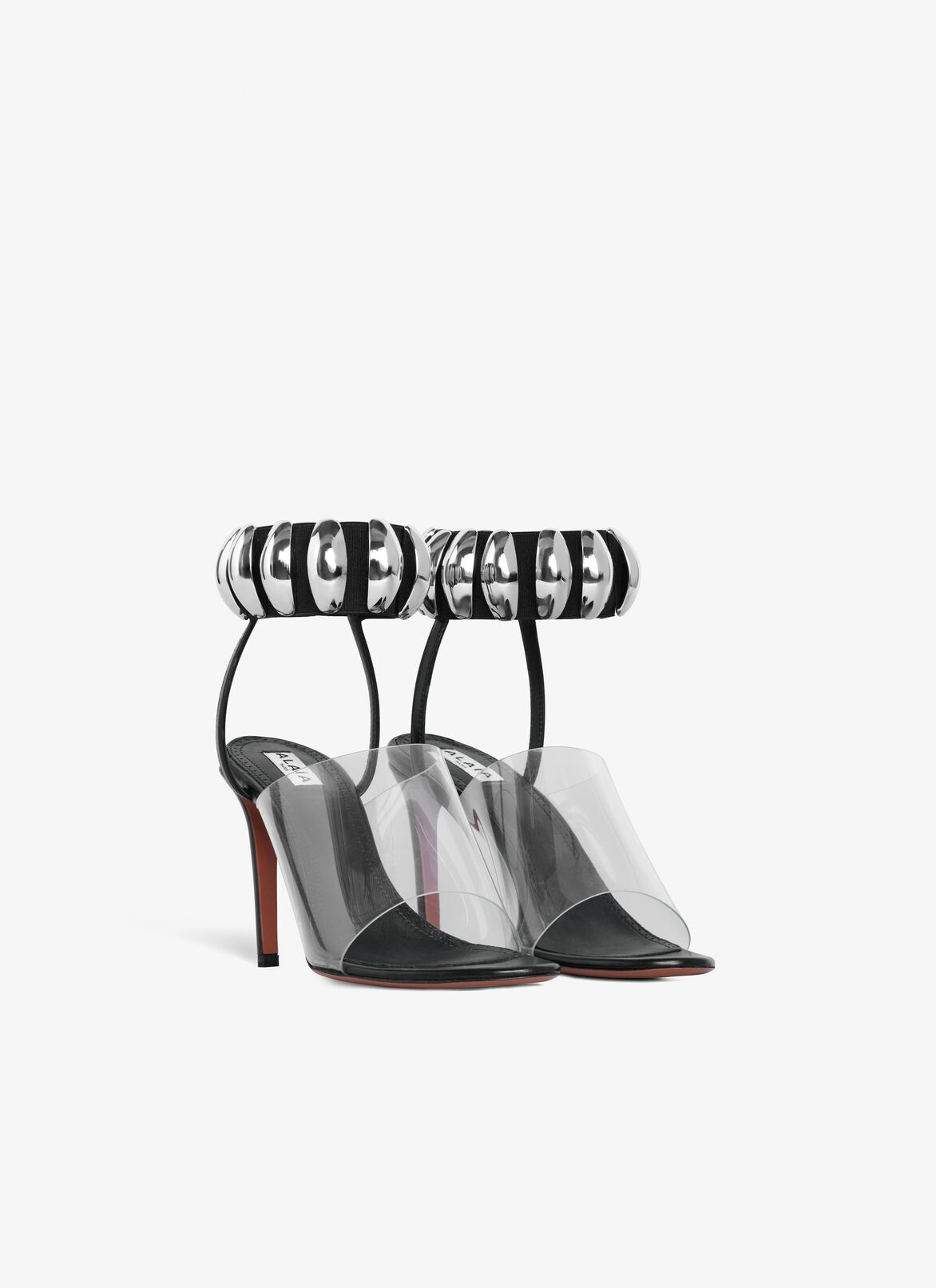 TRIBALE SANDALS IN CALFSKIN ALAÏA BLACK TRIBALE SANDALS IN CALFSKIN